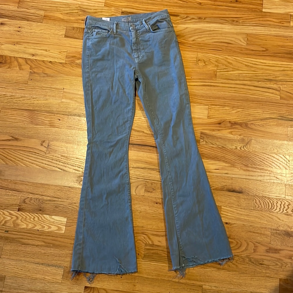 MOTHER high waisted flare jeans